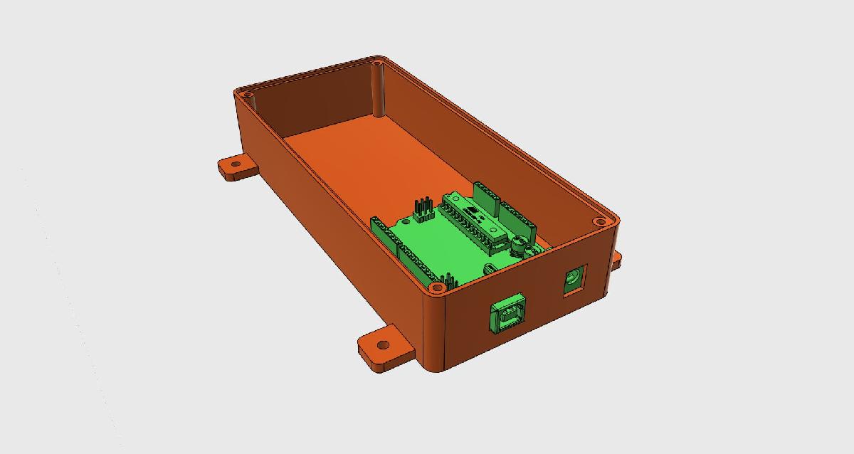 Caixa de projeto generica para Arduino