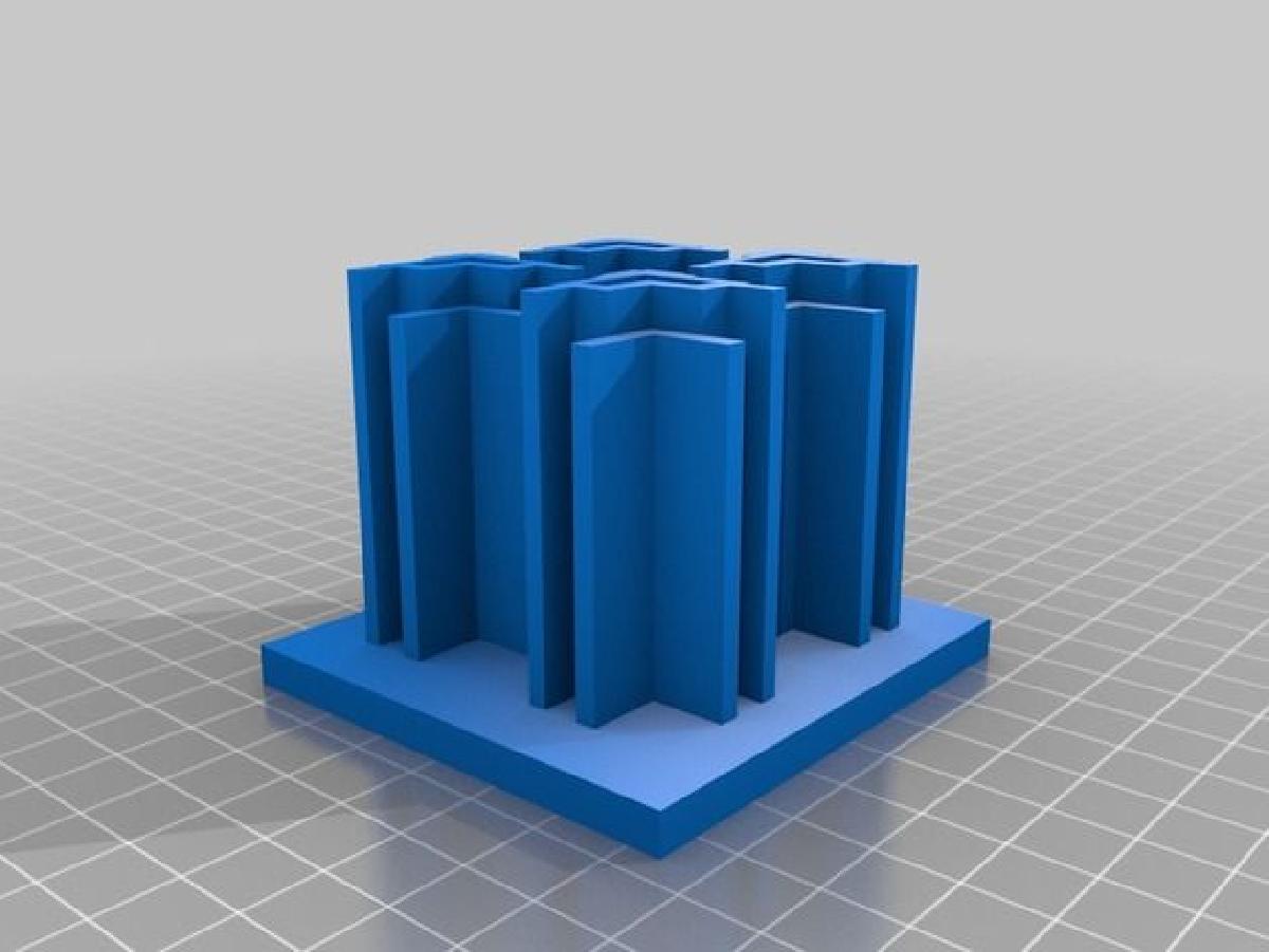 pecas de edificios Art Deco de 28mm