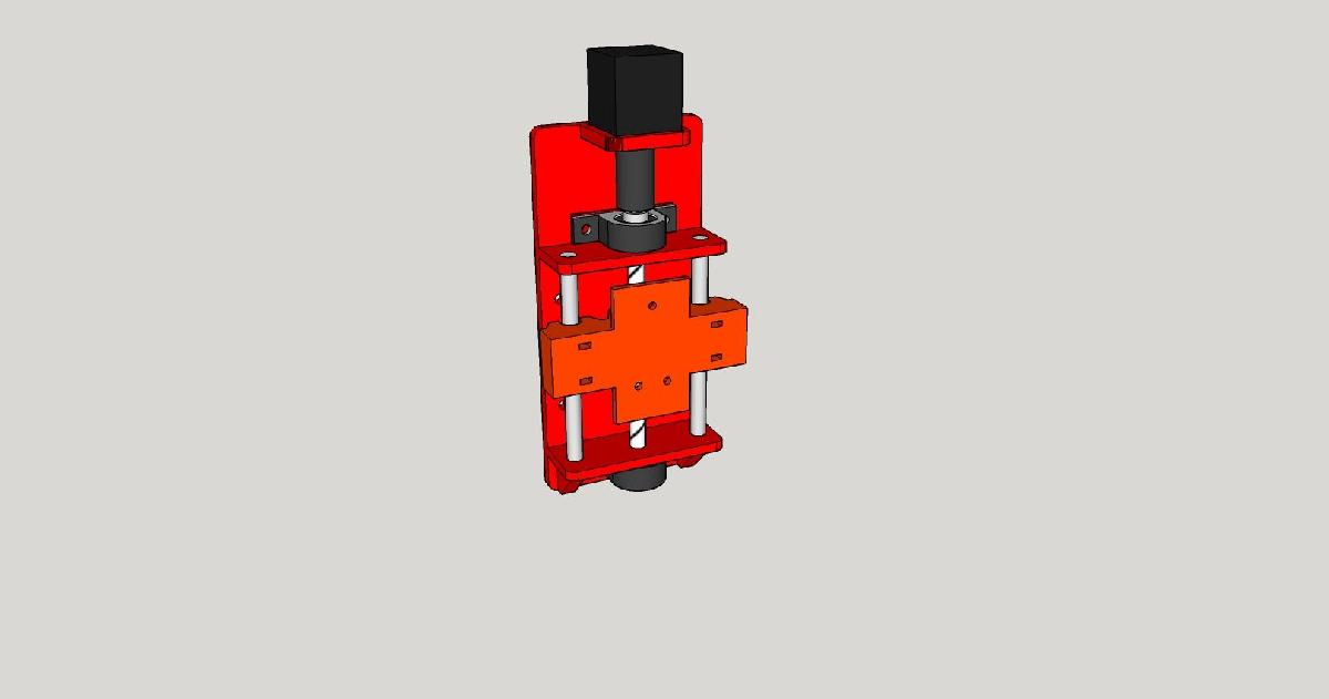 Carrinho Z para laser Eleksmaker A3/A5