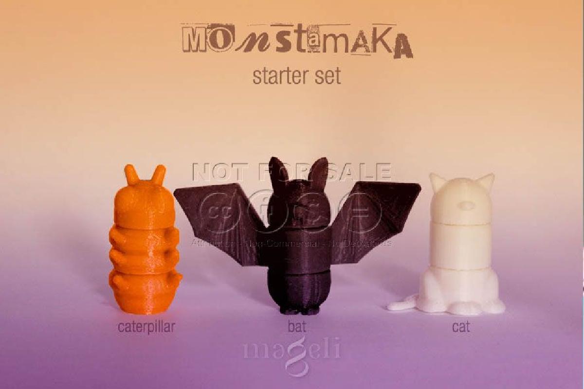 Conjunto inicial Monstamaka