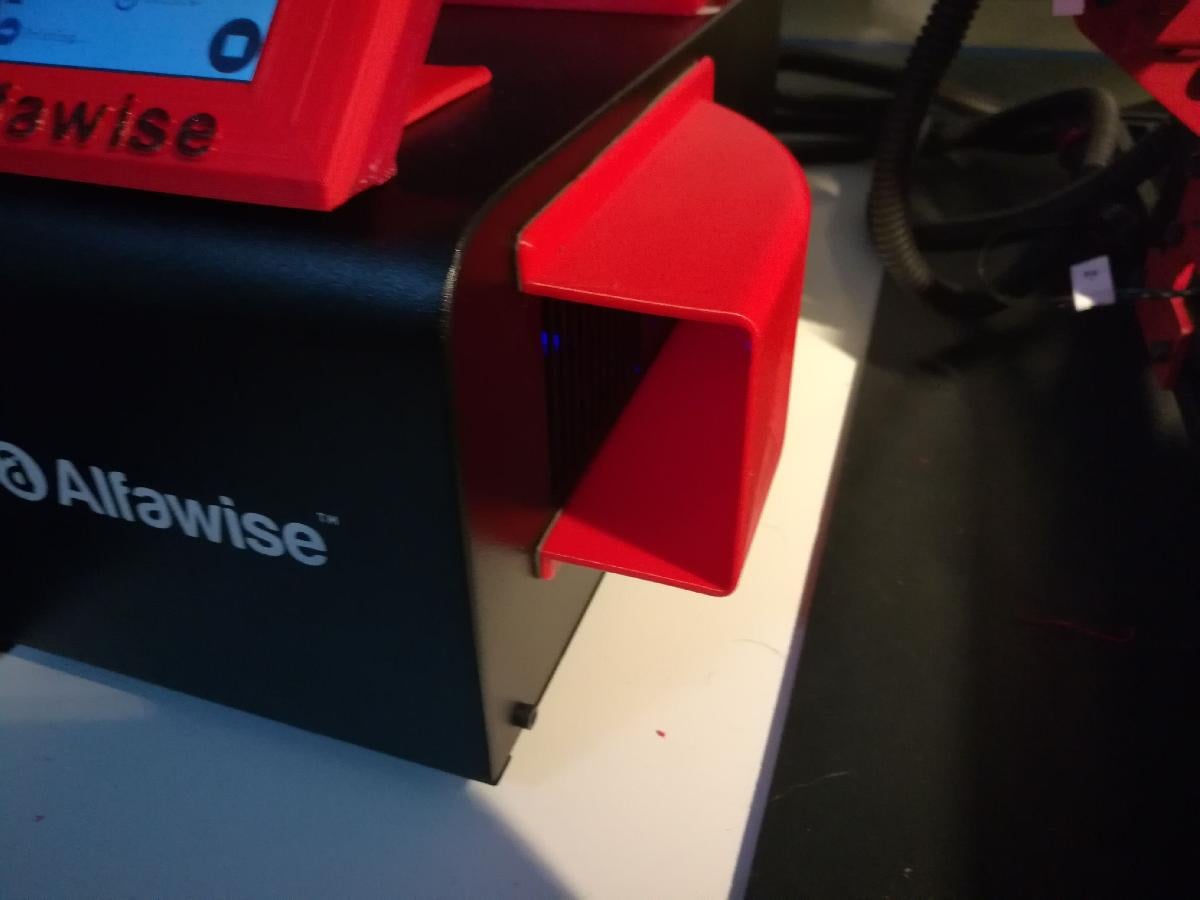Extrator de ar caixa Alfawise U20