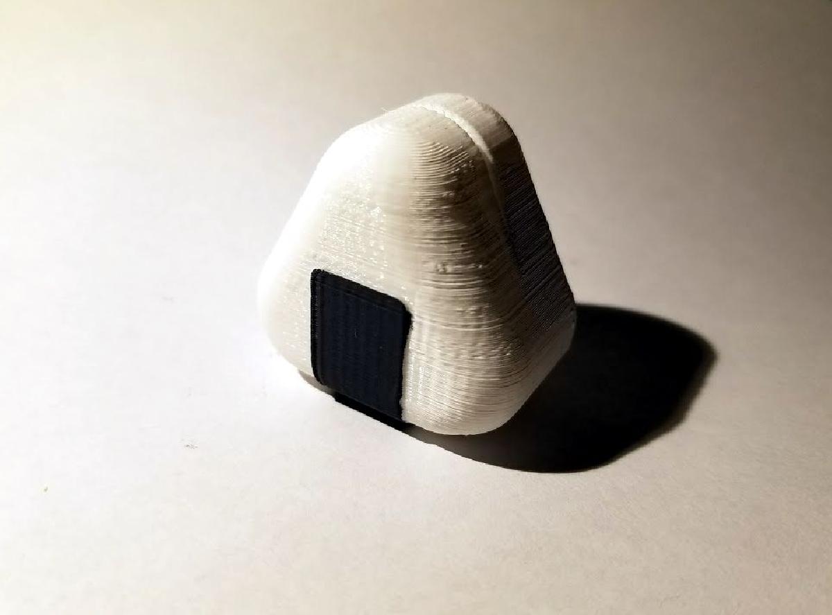 Suporte para Imagem de Onigiri (Bolinho de Arroz)