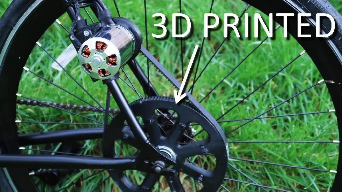 DIY Bicicleta elétrica (montagem do motor e polia)