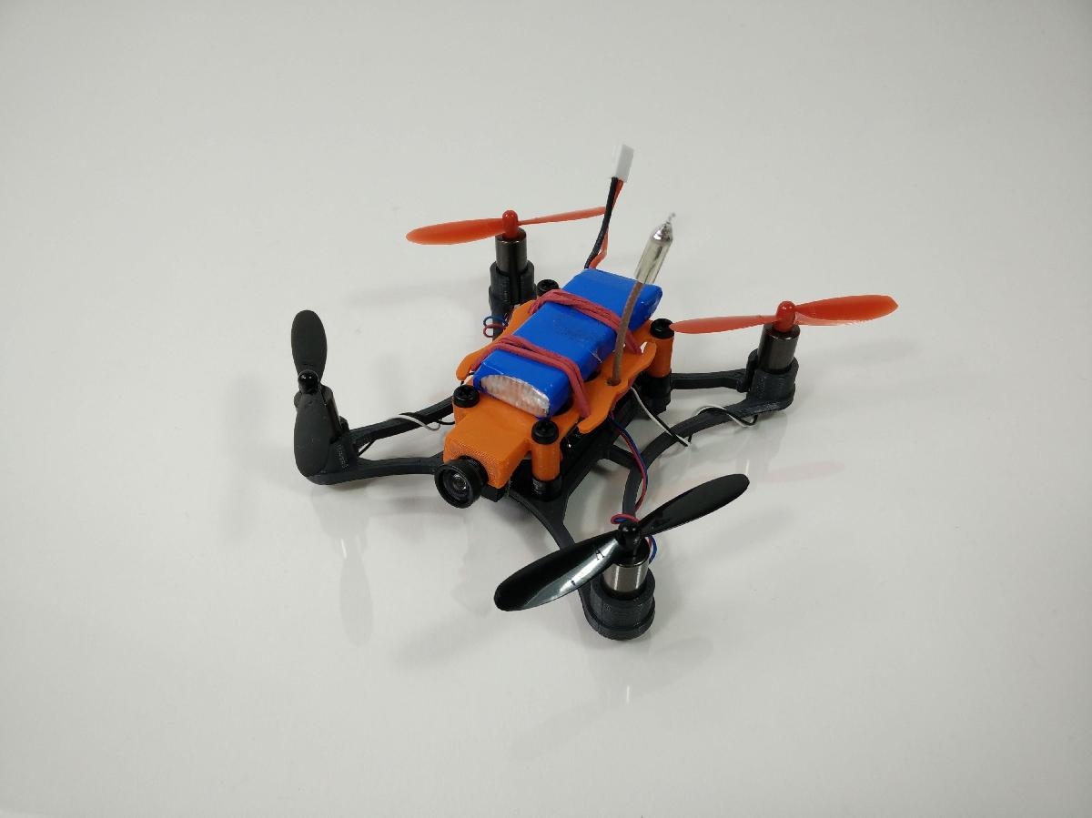[REMIX] Micro 105 FPV Quadcopter   Motores de 8.5mm/7mm, Micro Scisky