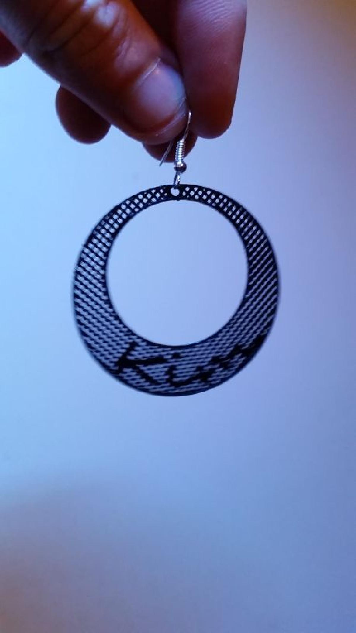 Brincos excentricos de aneis