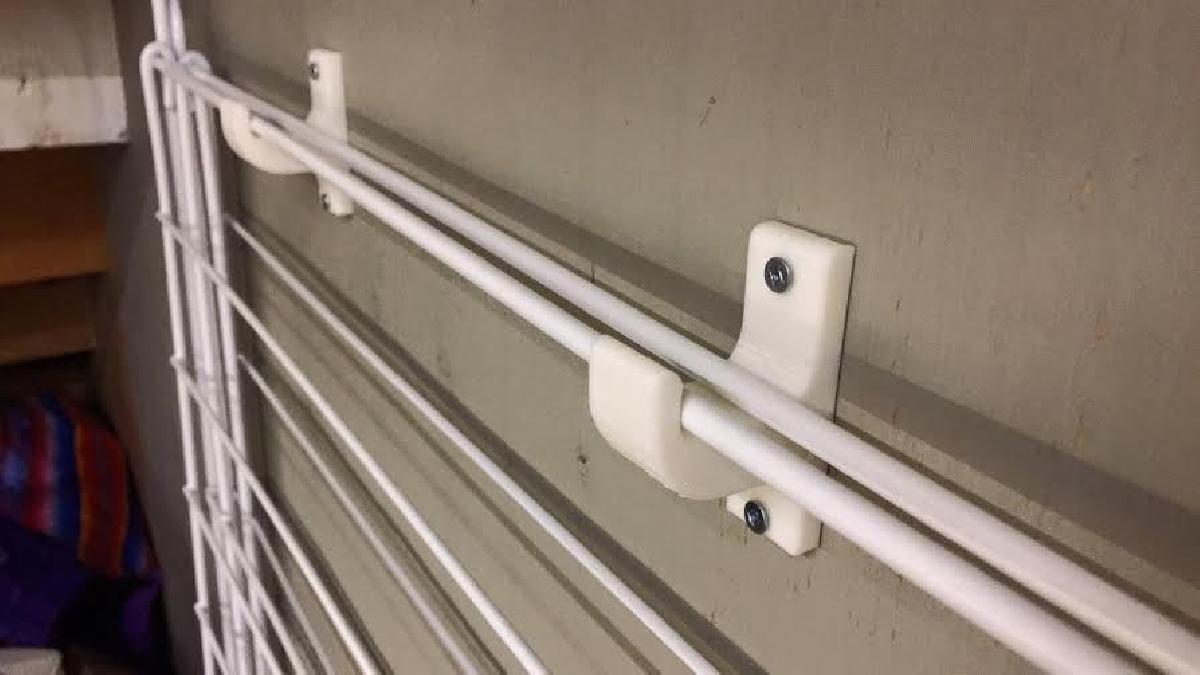 Ganchos de parede para secagem Ikea FROST