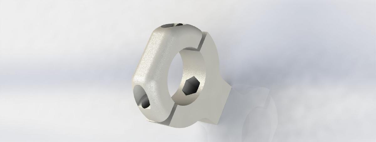 Adaptador de manete de mudanca de marcha Shimano I spec B para bracadeira