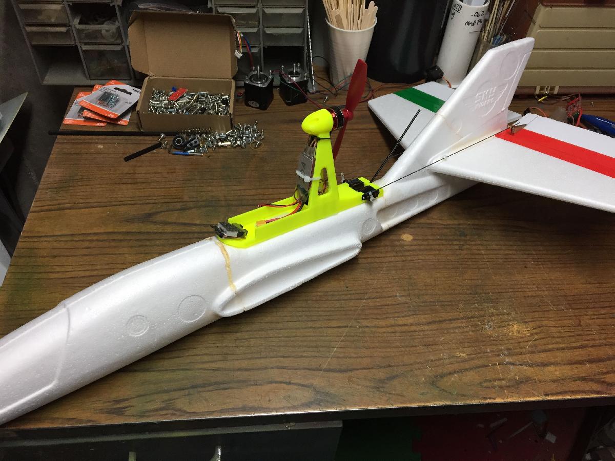 Pacote de Potencia Foam Glider de $10 (2205, 13002S, receptor FlySky)