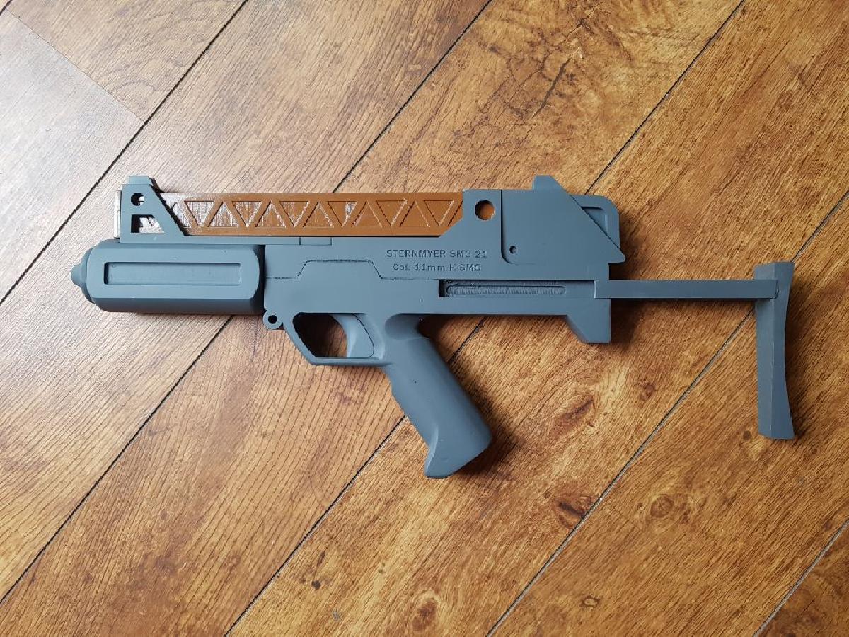 SMG Pesada de 11mm Tipo 21 Sternmeyer   Cyberpunk 2020