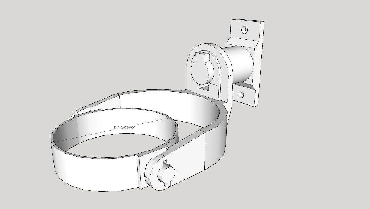 Suporte de copo auto nivelante, gimbal de 2 eixos