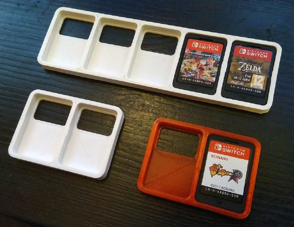Suporte simples para cartuchos de Nintendo Switch