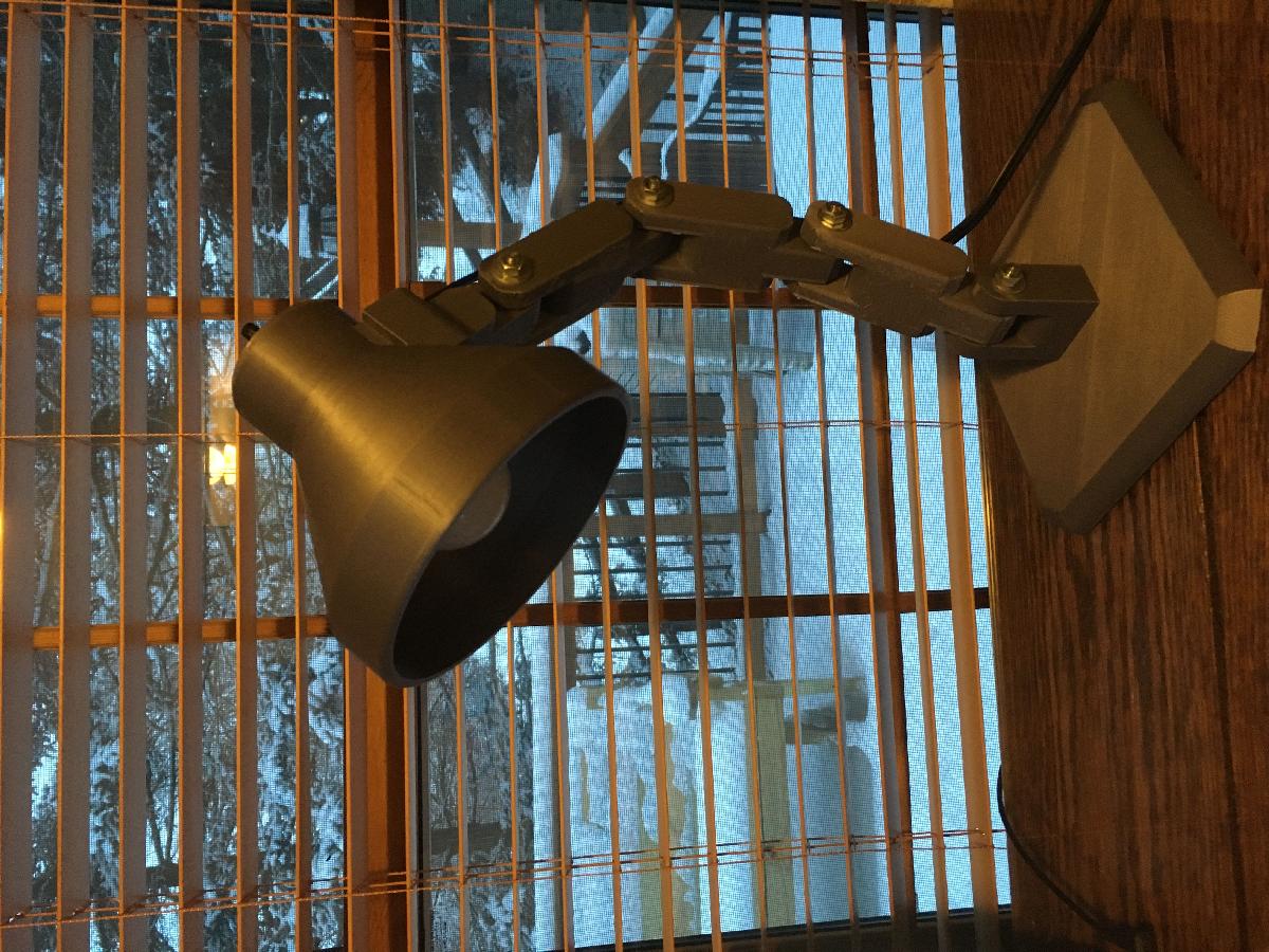 Lampada de mesa Lampada de link