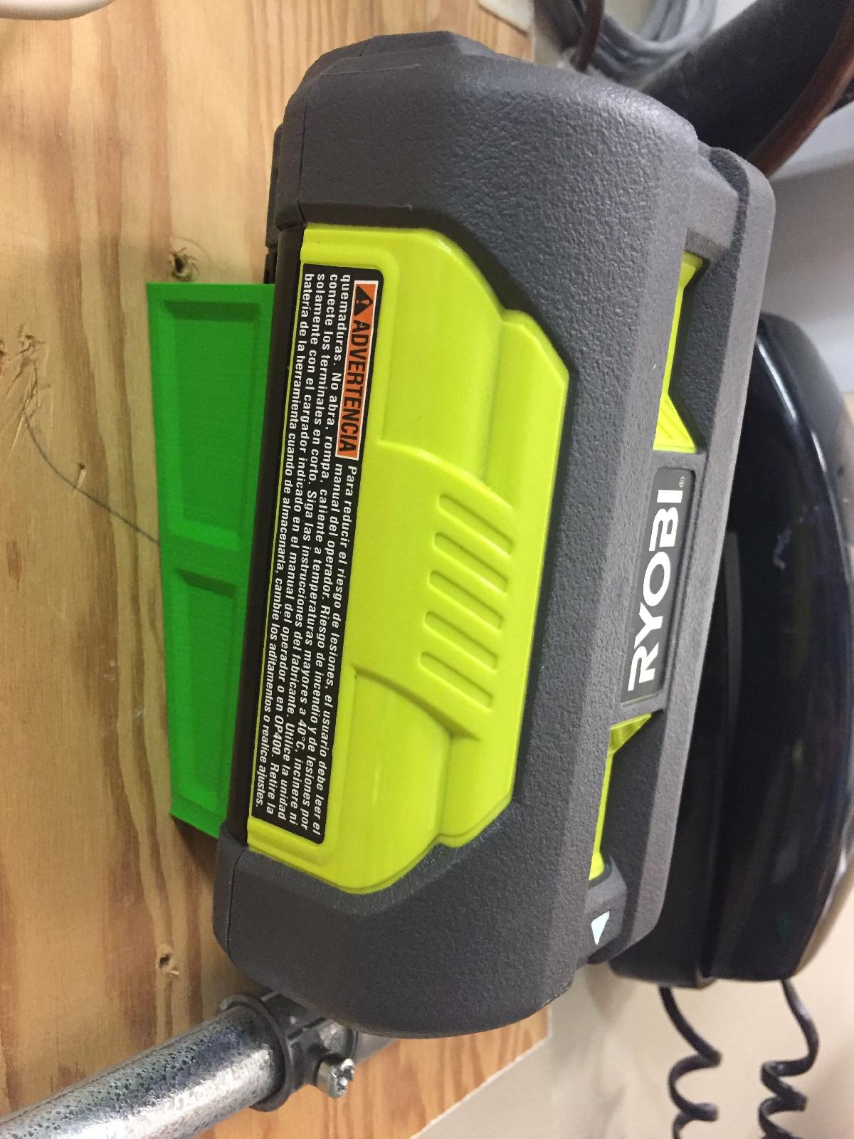 Suporte de parede para bateria Ryobi 40v