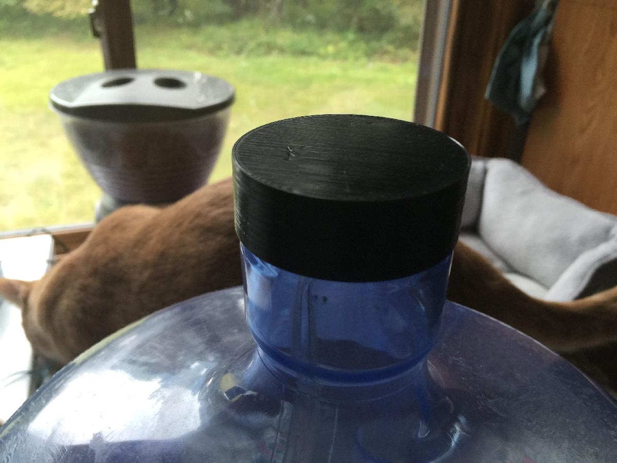 Tampa para garrafa de agua de 5 galoes