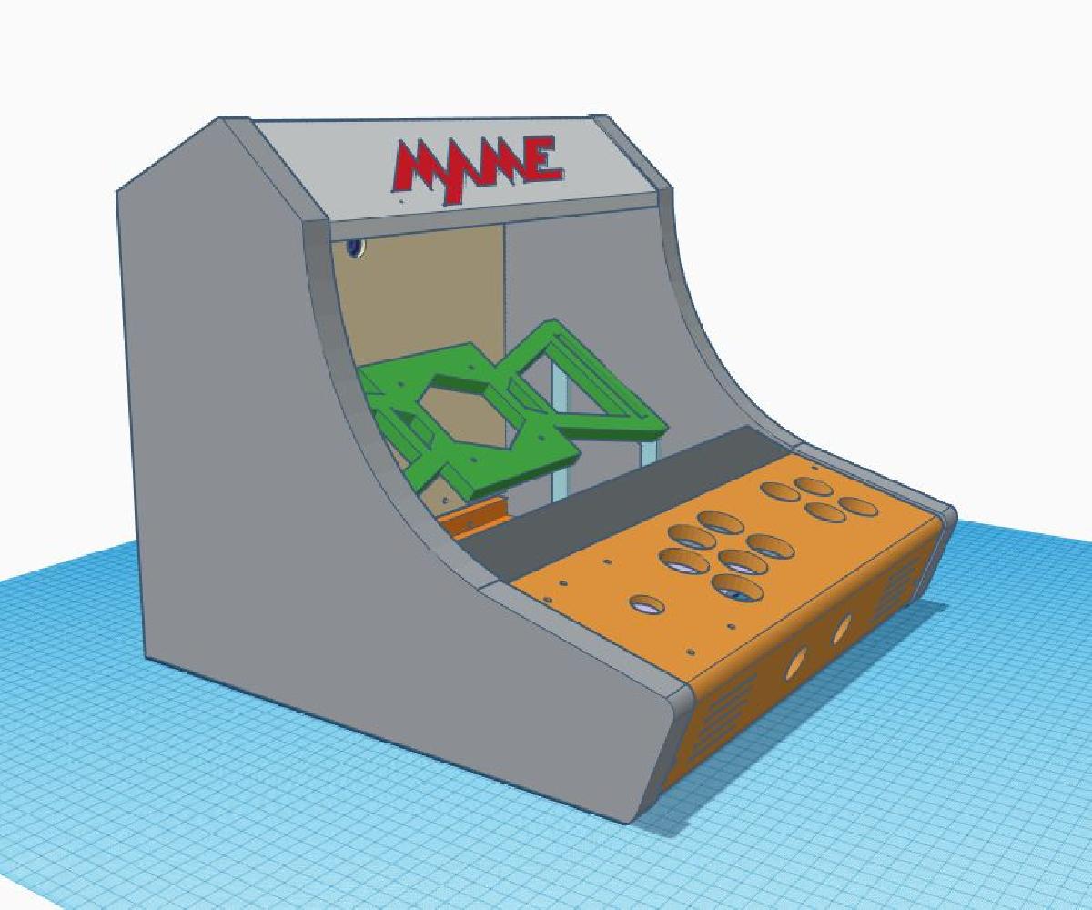 Gabinete de Arcade Bartop RetroPie