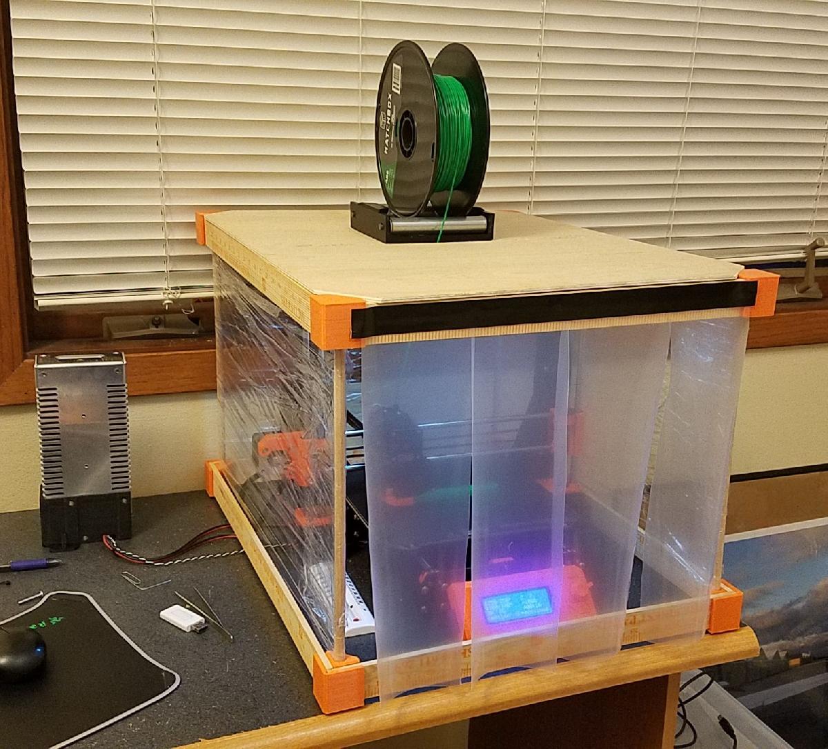 Cabine simples para impressora 3D