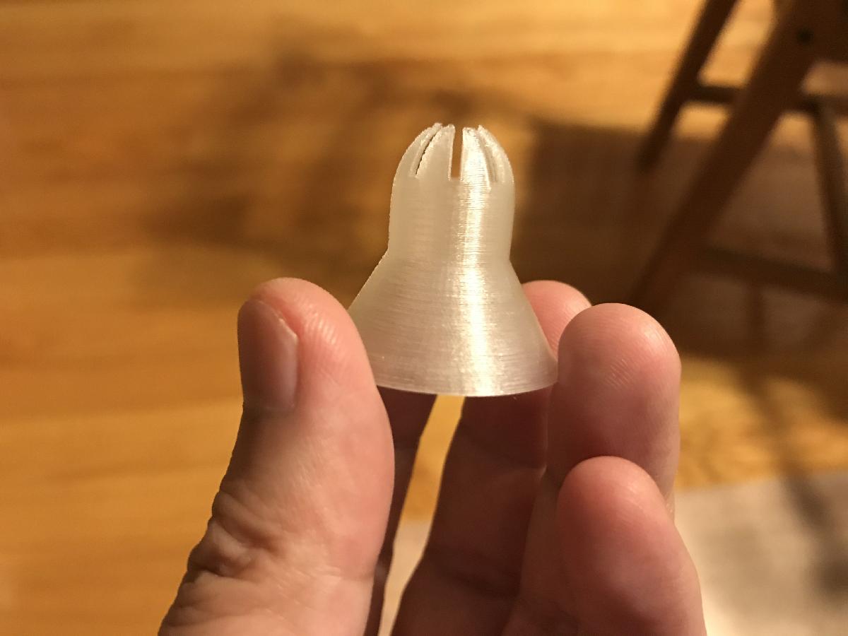 Bico de confeitar (bico de flor caida)