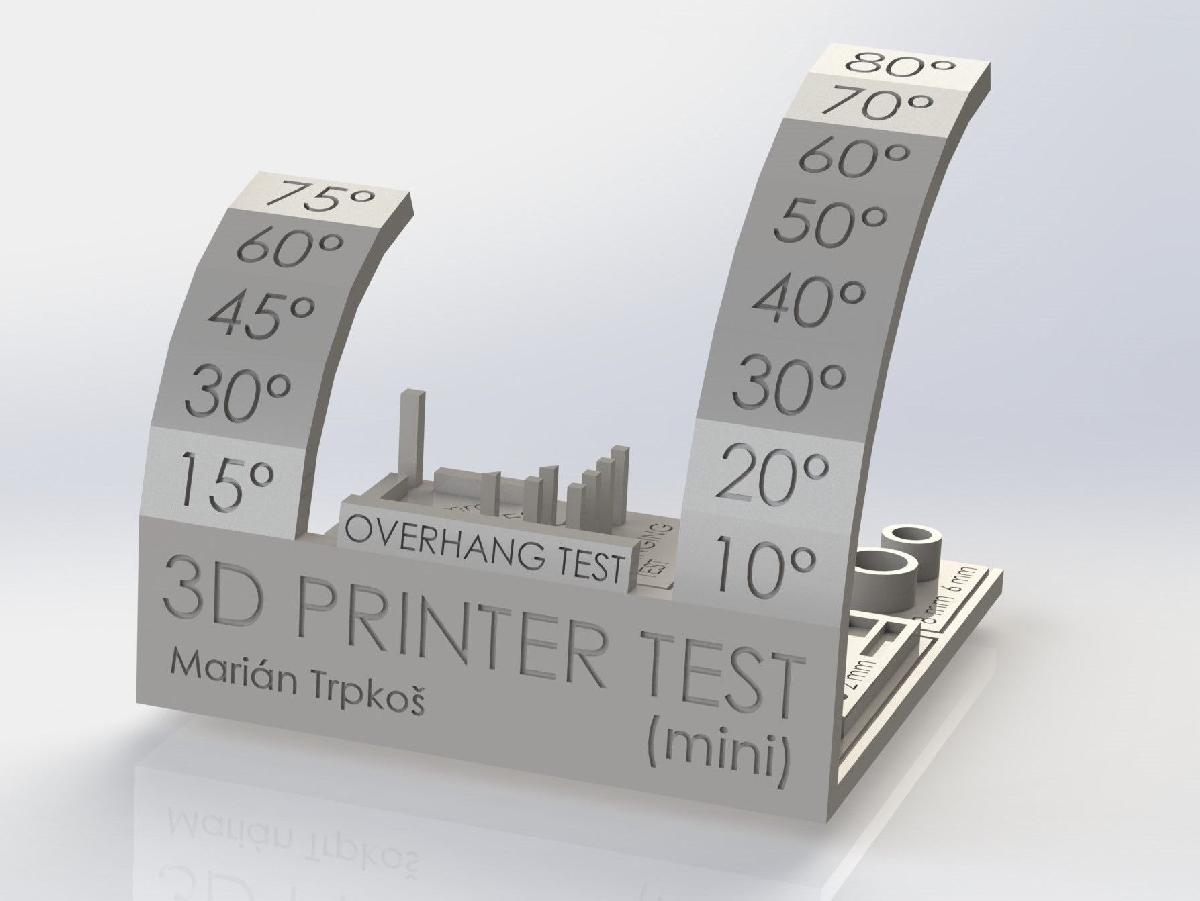*MINI* Teste de impressora 3D All In One