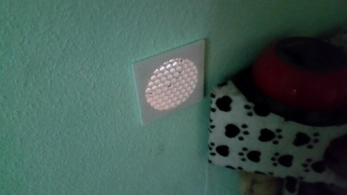 Saida de ar para unidade de ar condicionado