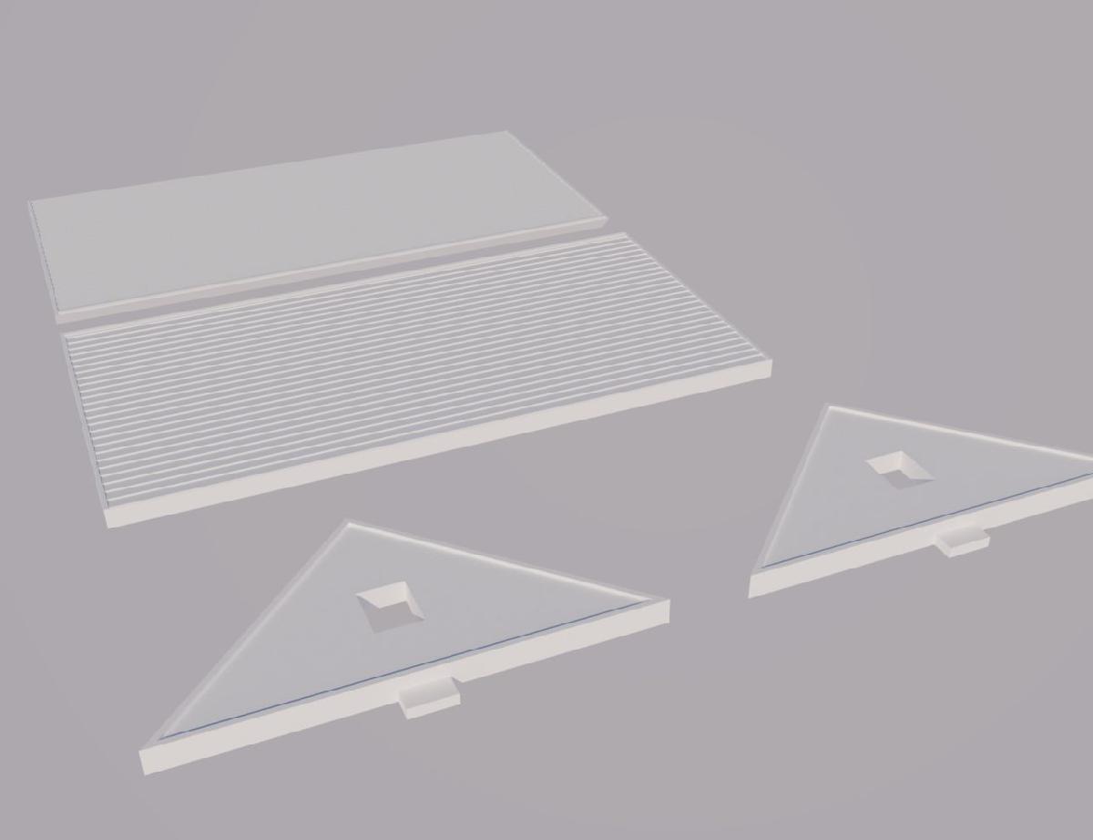 Casa em escala HO 1:87