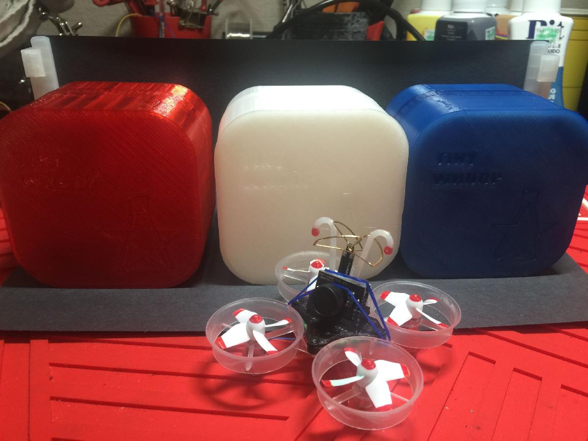 Protetor de Antena Tiny Whoop (Inductrix) (Orelhas de Coelho)