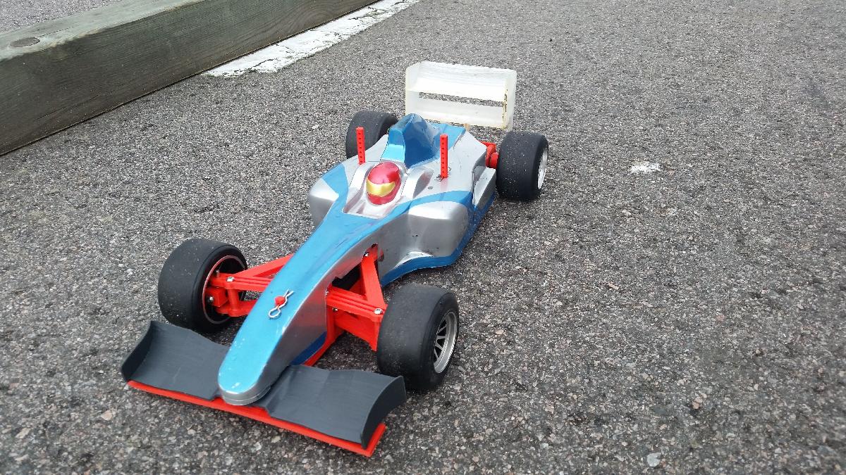 OpenRC HPD F1 Lexan Body versao
