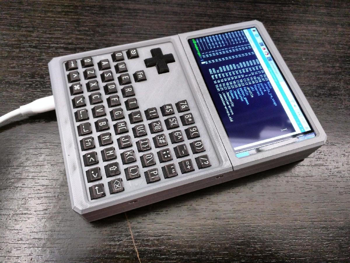 HyperPixel 4 e Raspberry Pi 3 B+ Portatil