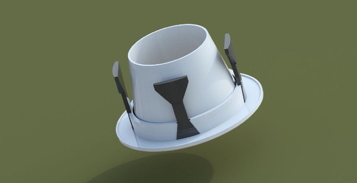 Difusor de luz embutido