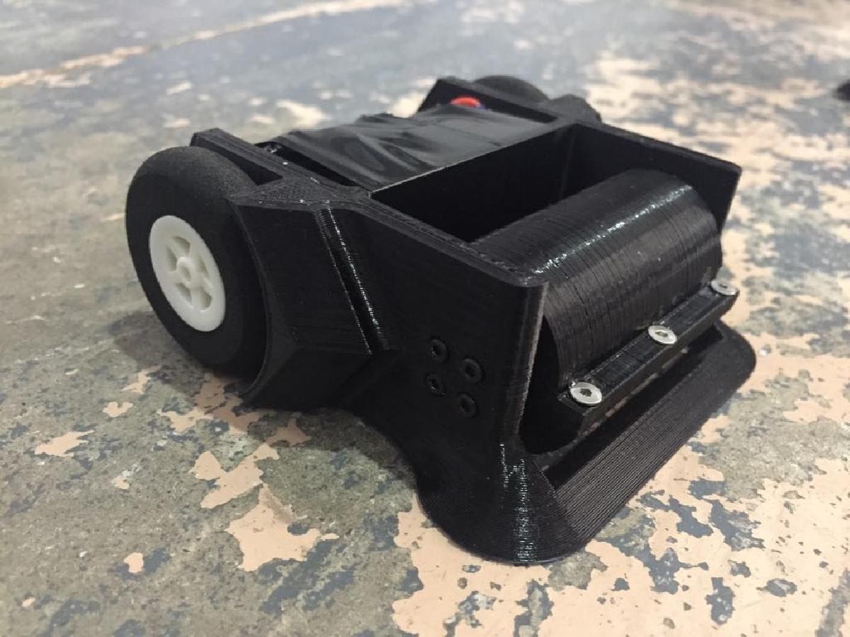 Antweight 150g Robo de Batalha: Girador de Tambor   Blackspin