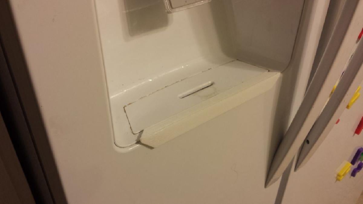 Protetor do Dispensador de Gelo da Geladeira Kenmore