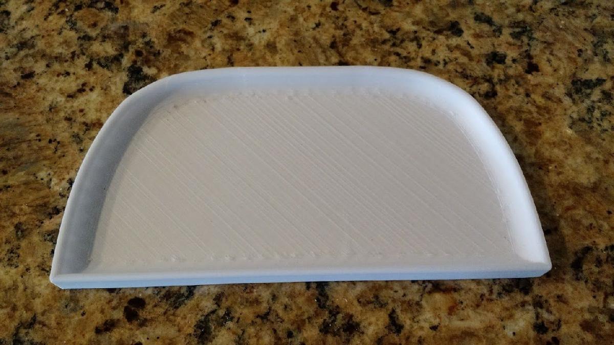 Bandeja do Dispensador de Agua/Gelo da Geladeira   Kenmore