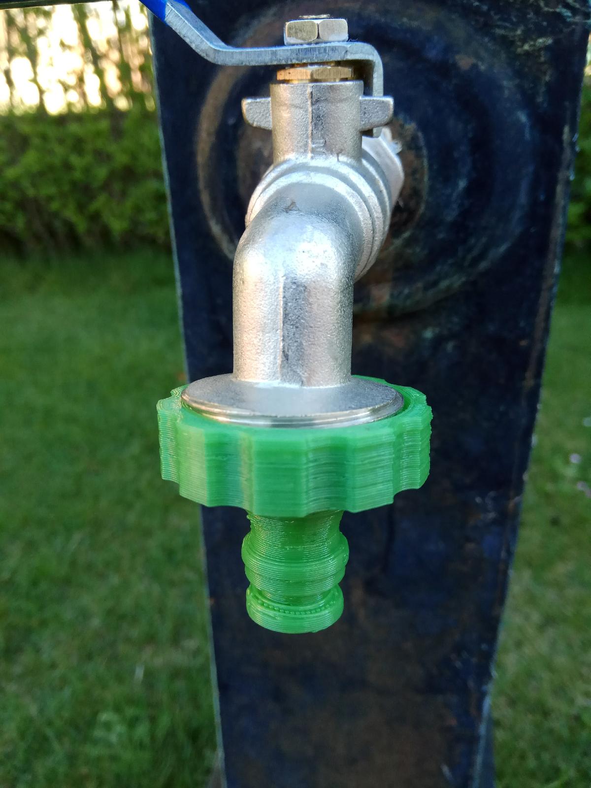 Acoplador de mangueira de jardim 1 polegada