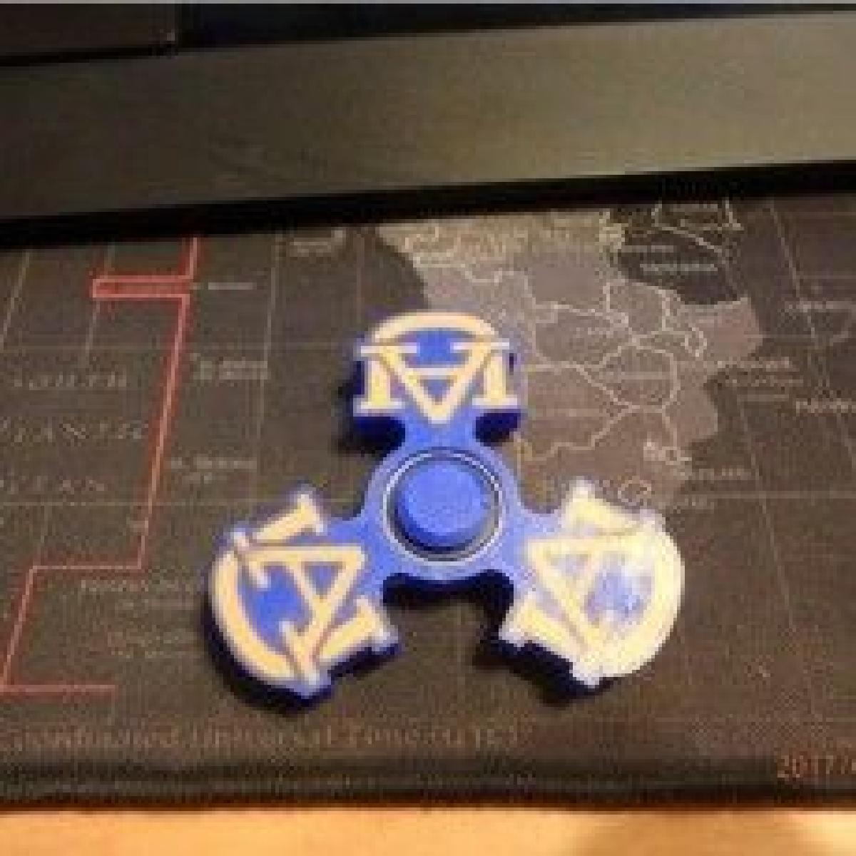 Auburn Fidget Spinner   Wingnut2k
