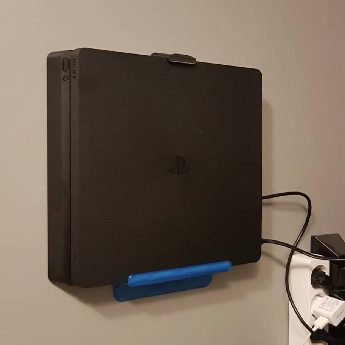 Suporte de parede para Playstation 4 slim.