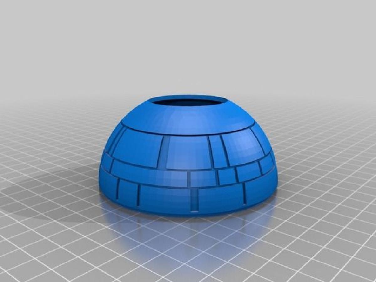 Topo de Arvore de Natal Estrela da Morte