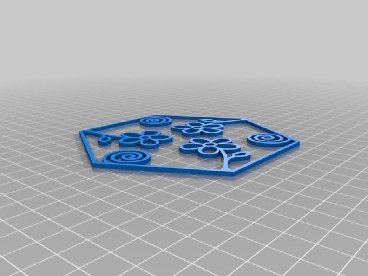 100Hex contorno flores remix