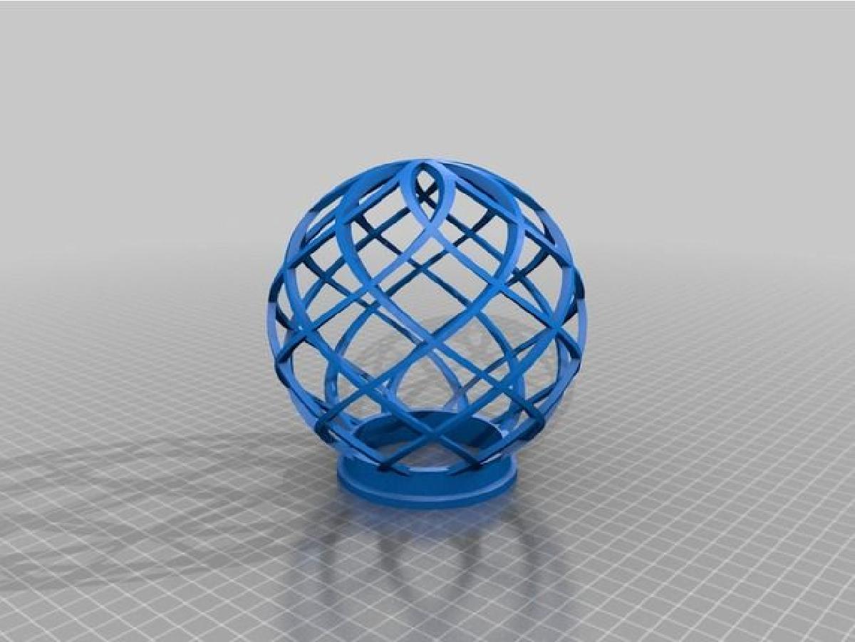 Substituicao de cupula de lampada de globo loxodromia