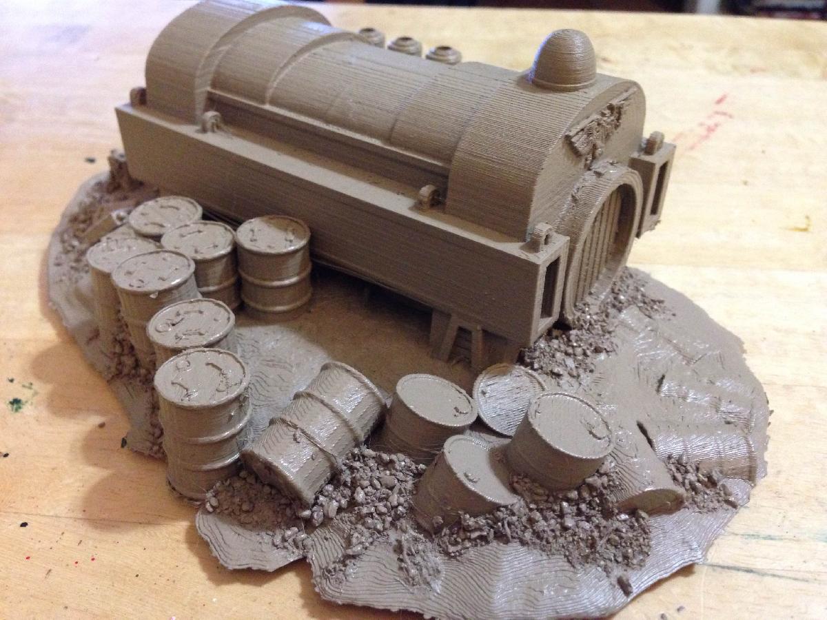 Estacao de Alimentacao Deposito de Combustivel