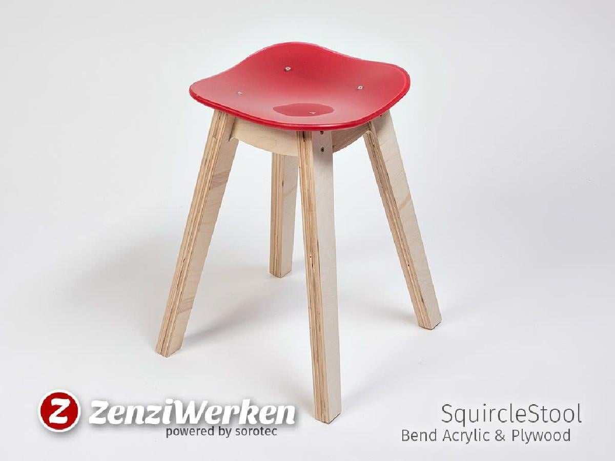 Banco Squircle CNC