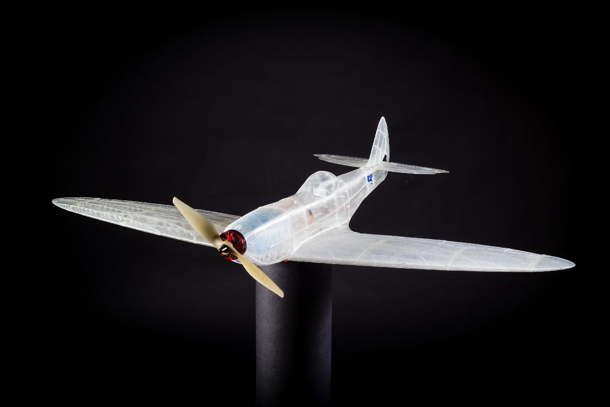 Suporte de Bateria para Spitfire Mustang R/C