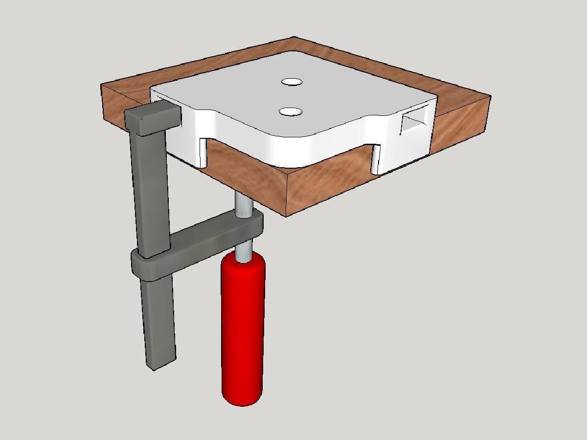 Gabarito de Router para arredondar cantos