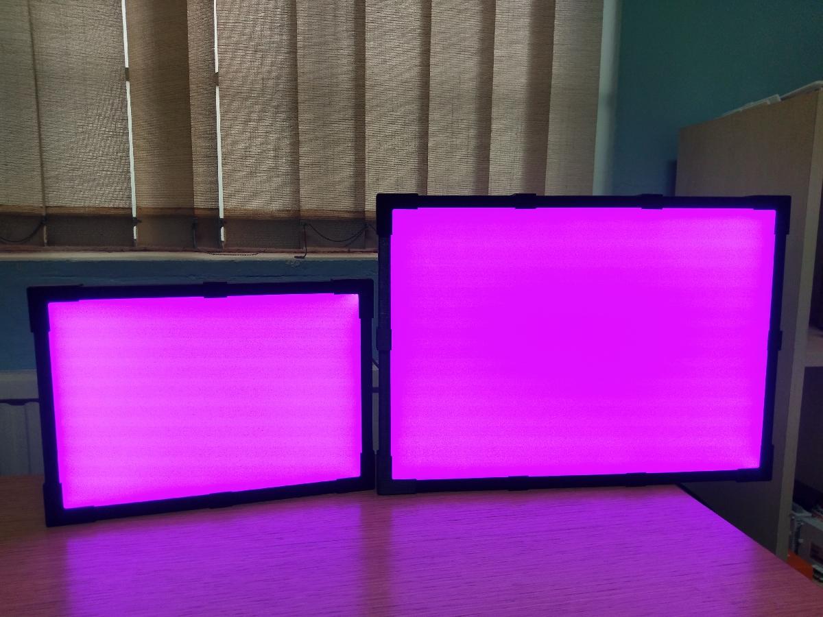 Painel de Luz RGB