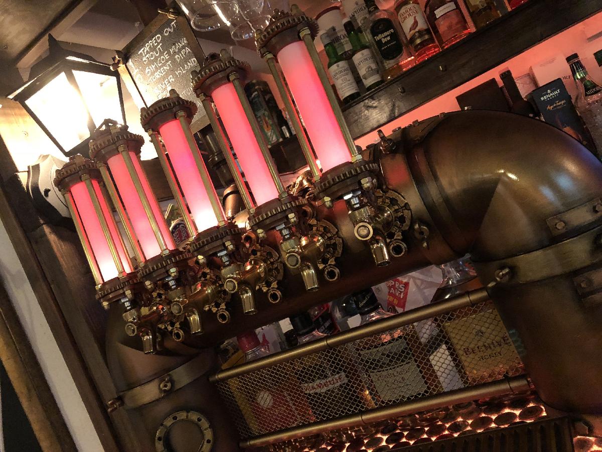 Cano de Torneira Steampunk