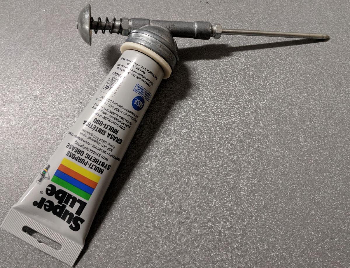 Adaptador de pistola de graxa ou injetor de graxa