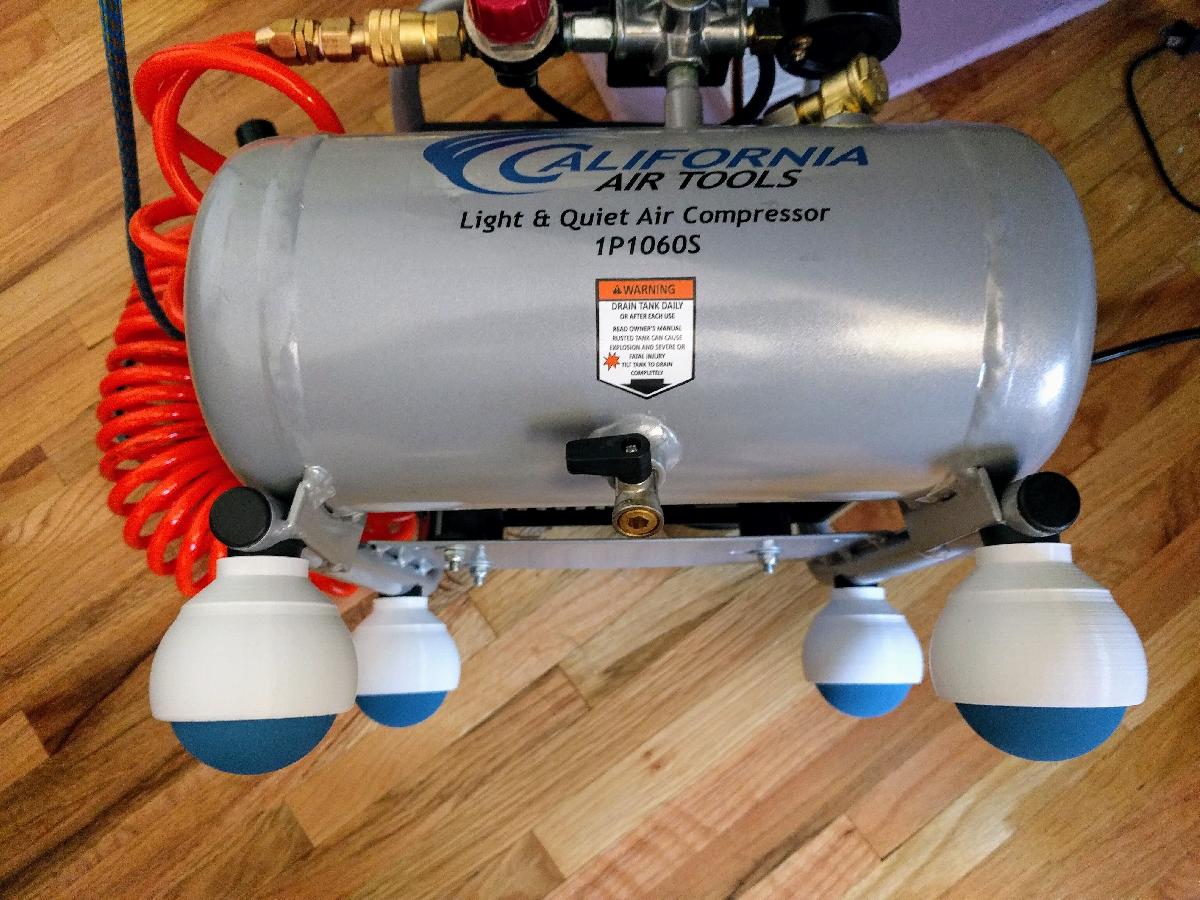 Pes anti vibracao para compressor California Air Tools 1P1060S