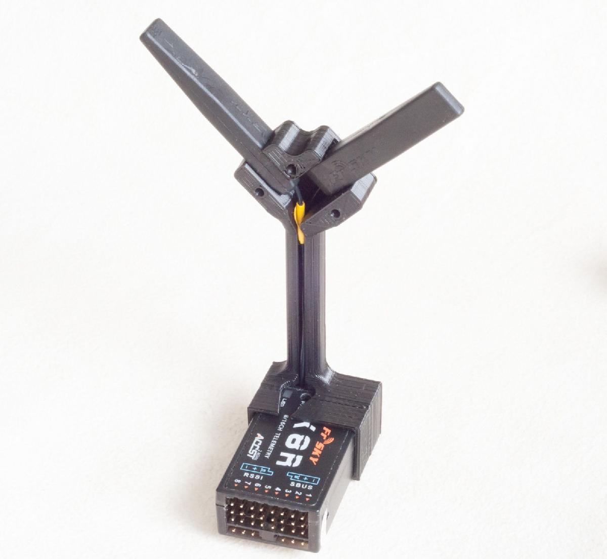 suporte de antena do receptor FrSky X8R, X6R, L9R, montagem de antena
