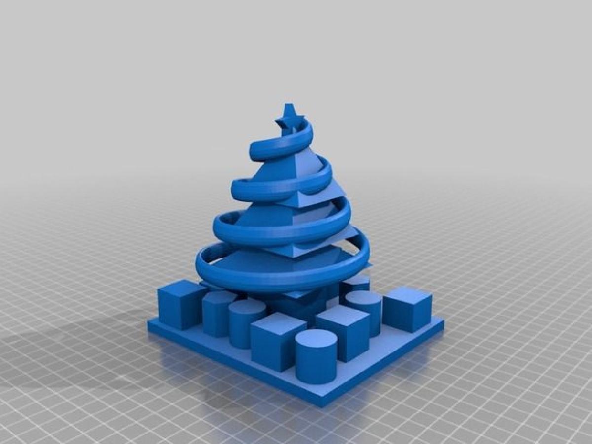 arvore de natal decorada com presentes