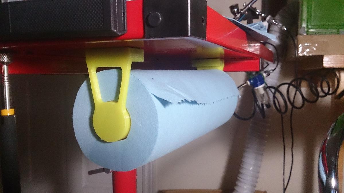 Magnetic Shop Towel Holder