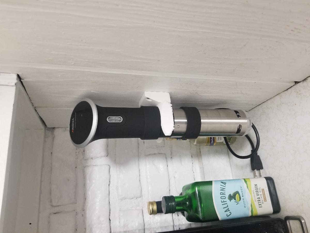 Suporte de parede para o cozinheiro de precisao sous vide Anova Culinary