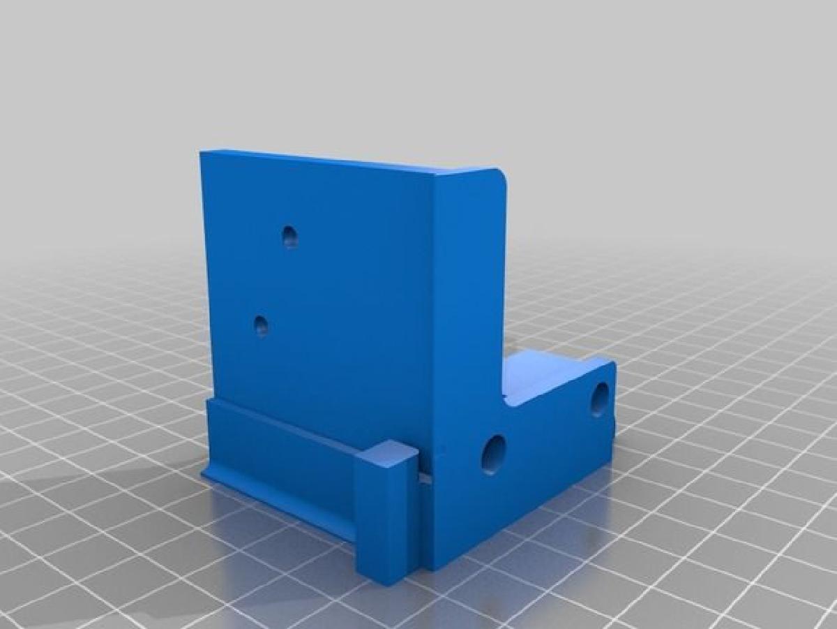 suporte Bowden e3D V6 para Wanhao Duplicator i3 Plus